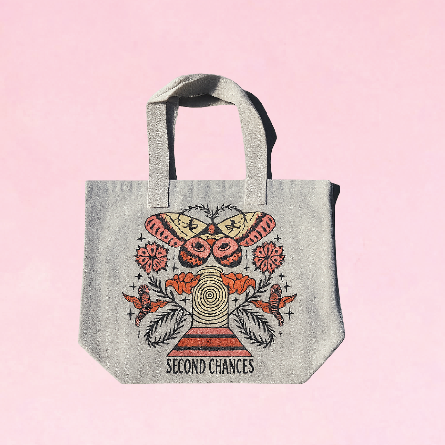 Bilateral Butterfly Tote